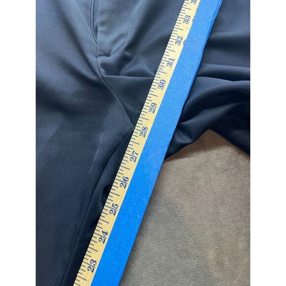 Roundtree Yorke Pants Mens 42x29 Blue Travel Smart Flat Front Classic‎ Fit - Picture 3 of 7